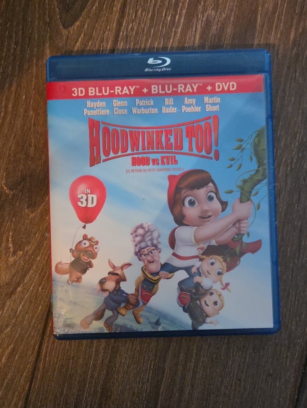 Hoodwinked Too! (3D Blu‑Ray + Blu‑Ray + DVD) - Blue